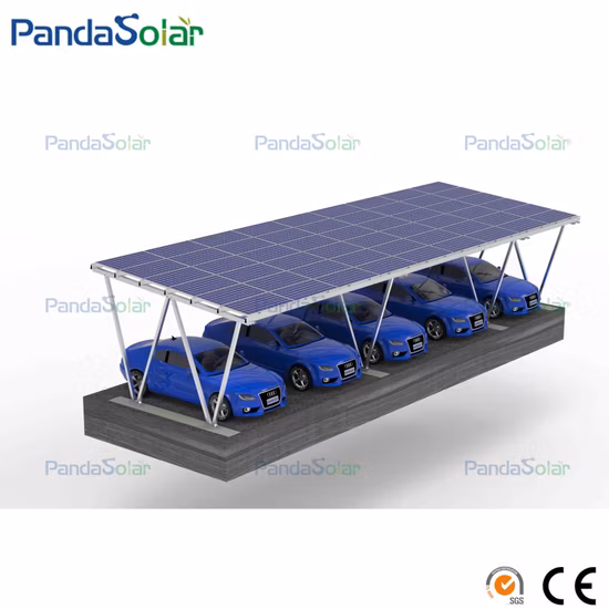 Solar Carport Racking Bracket Stainless Steel Solar Car Parking Mounting System
