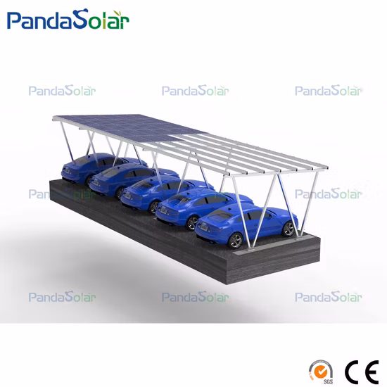 Solar Carport Racking Bracket Stainless Steel Solar Car Parking Mounting System
