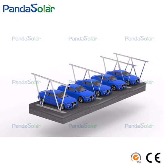 Solar Carport Racking Bracket Stainless Steel Solar Car Parking Mounting System