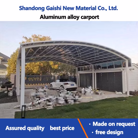 Монтажная конструкция на солнечной парковке для домашнего использования